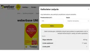 Ile kleju na m2 elewacji kalkulator - oblicz oszczędności na materiałach