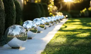 Jak zrobić świecące kule do ogrodu: prosty poradnik domowej dekoracji