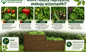 Wciornastki atakują pomidory, paprykę, ogórki, cebulę i zioła. Sprawdzaj liście, by zapobiec szkodnikom.