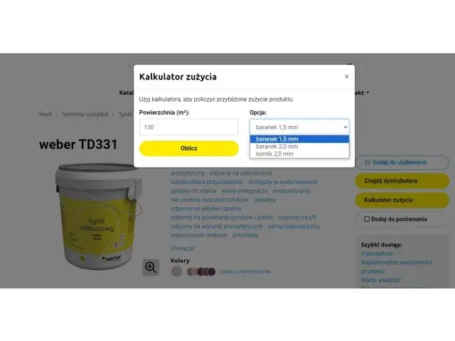 Ile tynku na m2 elewacji? Oblicz dokładnie z naszym kalkulatorem